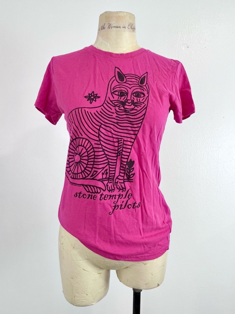 2008 Stone Temple Pilots Cat Graphic Tee